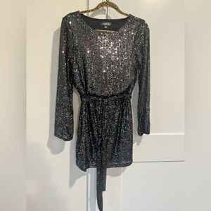 NWT BLACK SEQUIN DRESS